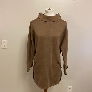Soft surroundings oversized cowl neck tunic